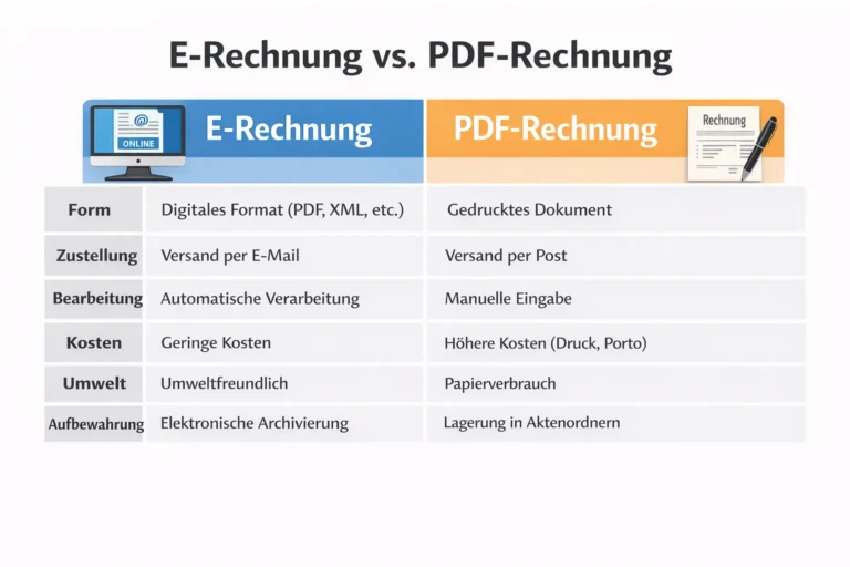 Was ist eine E-Rechnung